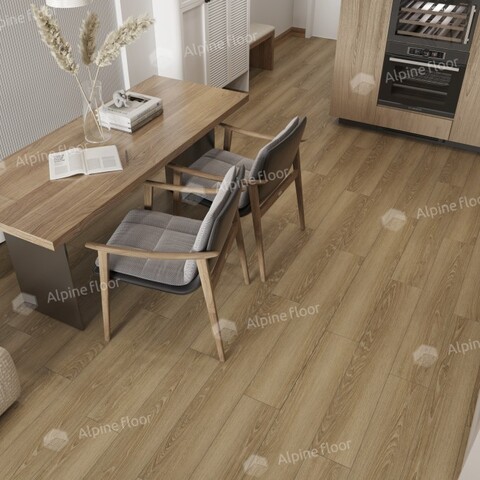 Виниловая плитка Alpine Floor - Гармоничные линии (Easy Line) Дуб Сантана (ЕСО 3-38)