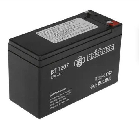 BT 1207 аккумулятор 7Ач 12В BattBee