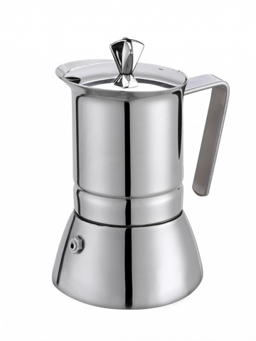 Кофеварка гейзерная G.A.T. PRATIKA 111010 500ml индукция, нерж. сталь