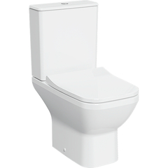 VitrA Integra Square 9833B003-7205 Комплект напольного безободкового унитаза Integra Square Open-Back с тонким сиденьем микролифт фото
