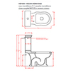 ArtCeram Hermitage HEV008 01 00 BI Унитаз моноблок, цвет: белый