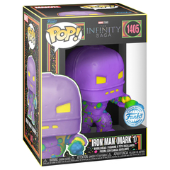 Funko POP! Marvel Infinity Saga: Iron Man Mark 1 (BLKLT) (Exc) (1405)