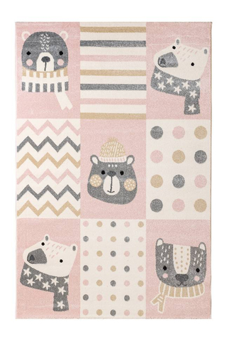 NORRKIDS BEARS PINK