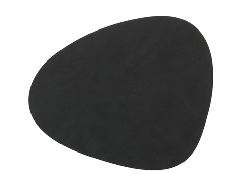 Подстановочная салфетка фигурная 37x44 см LindDNA Nupo black 981900