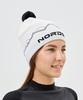 Лыжная шапка c шерстью Nordski Track white - 1