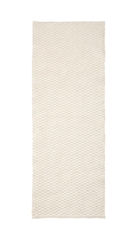 Ковер Mascarell из хлопка и полиэстера белого цвета 70 x 140 см