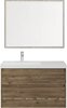 Aquanet 365923 Тумба с раковиной Nova Lite 2.0 90 L 2 ящ. цв. дуб рустикальный (365923)