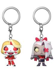 Набор брелоков Funko Pocket POP! Hazbin Hotel Charlie & Vaggie (Exc)