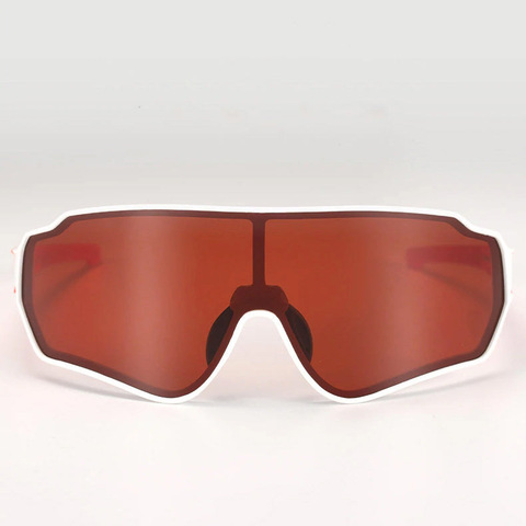 Картинка очки спортивные Rockbros 1016 white-red-brown - 4