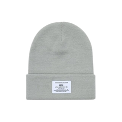 Шапка Alpha Indusries Essential Beanie Light Mineral (Светло-голубая)
