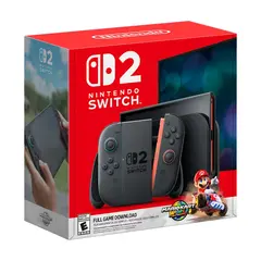 Портативная игровая консоль Nintendo Switch 2 + Mario Kart World, Gray (Серый)