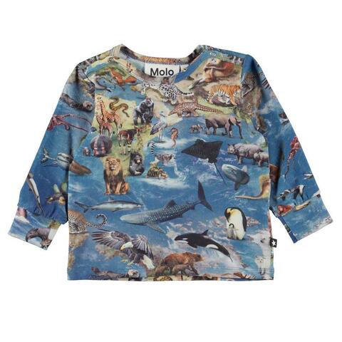 Футболка Molo Enez Animal Earth