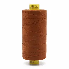 Нитки для отстрочки Gutermann Mara №30, 300м, золотисто-каштановый