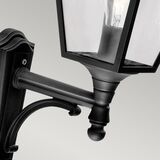 Уличный настенный фонарь Norlys T1-BLACK — фото 3