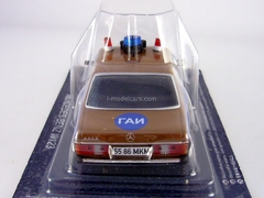 Mercedes-Benz 280E W123 GAI Moscow USSR 1:43 DeAgostini World's Police Car #59
