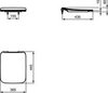 Ideal Standard Strada II T360101 Сидение и крышка