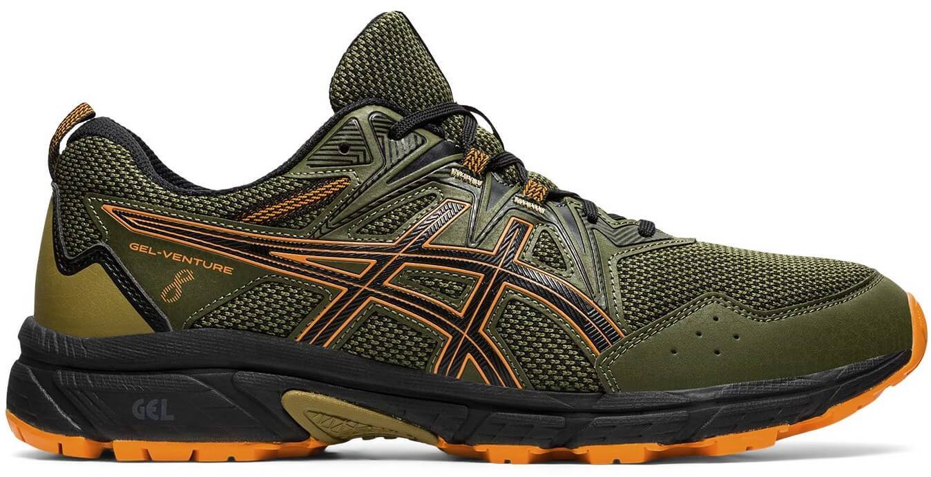 Asics Gel Venture 8 кроссовки-внедорожники для бега мужские хаки