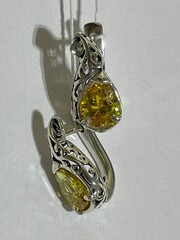 Лейла (серьги из серебра)