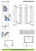 Radaway Essenza New DWJS 385030-01-01R Дверь душевая в нишу