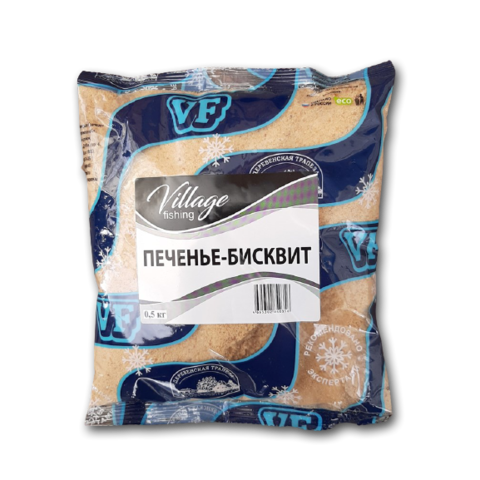 VF Печенье-Бисквит (рыболовное) Зима 0,5кг/20шт/уп