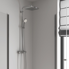 Душевая система GROHE Tempesta Cosmopolitan 250 CUBE с однорычажным смесителем, хром (26692000)