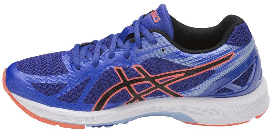 Беговые полумарафонки женские Asics GEL-DS Trainer 22 NC синие - 5