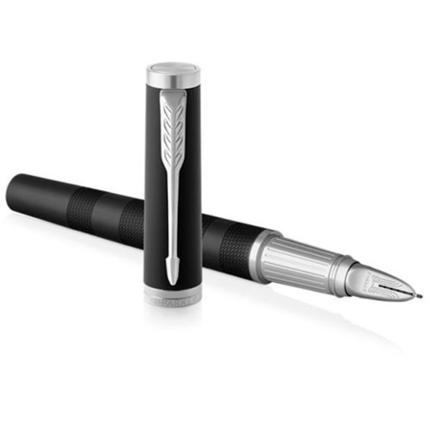 Набор подарочный Parker Ingenuity L, Black Rubber CT, ручка 5th mode (Пятый элемент) + чехол (2018978)