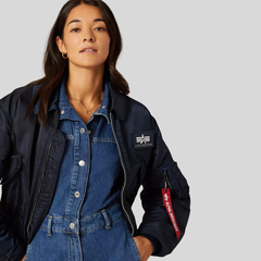 Куртка Alpha Industries CWU 45/P W Replica Blue (Синяя)