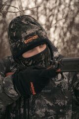 Зимняя балаклава для охоты Remington Gunpowder Black Camo на remingtonn.ru