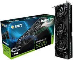 Видеокарта Palit GeForce RTX 5070 INFINITY 3OC (NE75070S19K9-GB2050S)