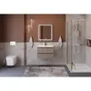 BelBagno KRAFT-600-2C-SO-СO База под раковину подвесная с фрезерованными ручками по всей длине фасада с двумя выкатн. ящ., Бежевый Мат., 600x455x500