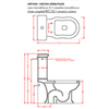 ArtCeram Hermitage HEV008 01 00 BI Унитаз моноблок, цвет: белый