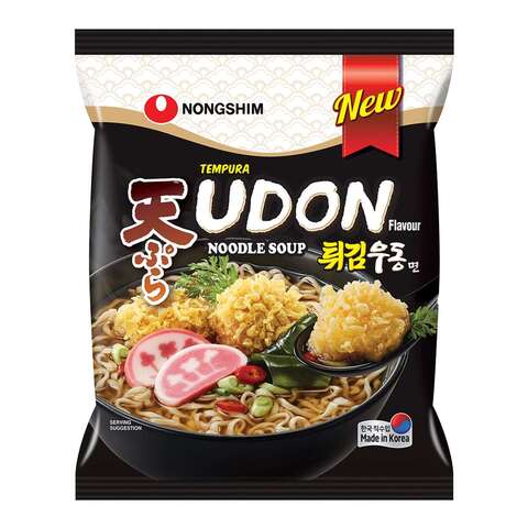 Лапша быстрого приготовления Удон Темпура, Nongshim, 118 г