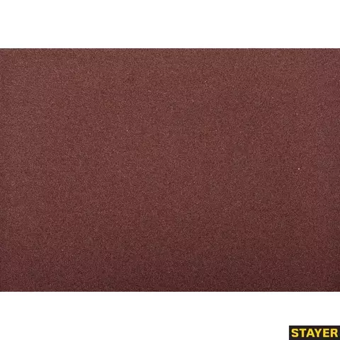 STAYER Р60, 230 х 280 мм, 5 шт, водостойкий, шлифовальный лист на бумажной основе (35425-060)