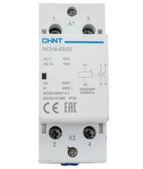 Контактор модульный NCH8-63/20 63A 2НО AC220/230В 50Гц 256093 CHINT
