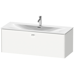 Duravit Brioso BR421402222 Тумба подвесная под раковину 234412, 1 выдвижное отделение, 444x1220x479мм, цвет White High Gloss фото