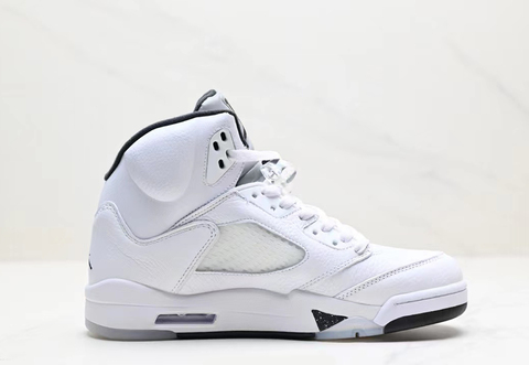 Air Jordan 5 'White Black' 
