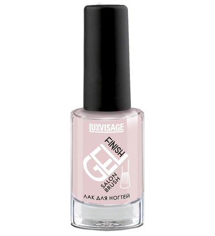 LuxVisage Лак для ногтей GEL finish тон 31 розовый пастельный  9мл