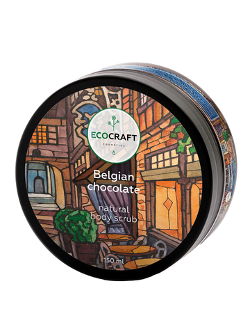 ECOCRAFT Скраб для тела Belgian chocolate Бельгийский шоколад (150 мл)