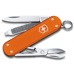 Фото Нож перочинный Victorinox Alox Classic SD Colors Limited Edition, оранжевый алюминий, 5 функций, 58мм