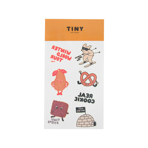 Переводные Татуировки Tinycottons Worldtour Yellow