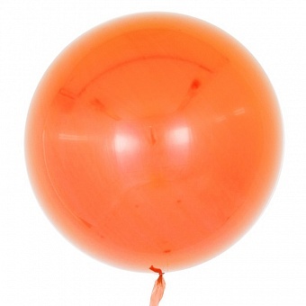 Шар К Deco Bubble (Бабл), 18''/46 см, Глянец, Оранжевый, 1 шт.
