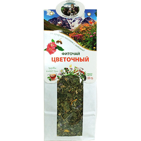 Травяной чай Цветочный (бумажная упаковка) - 3