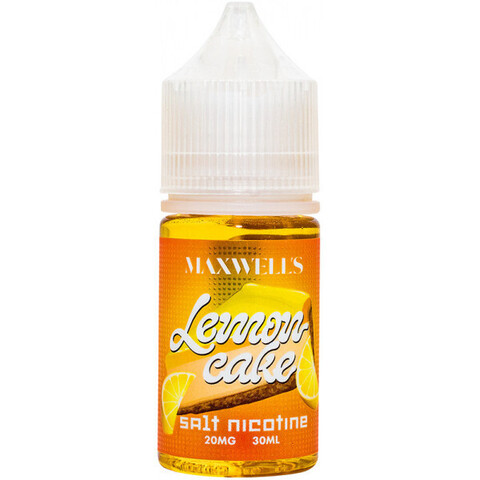 Жидкость MAXWELLS Salt 2% 30 ml Lemon Cake - Лимонный чизкейк