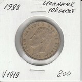 V1919 1988 Испания 100 песет V1919 1988 Испания 100 песет