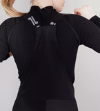 Женский утеплённый лыжный костюм Nordski Base Pink-Black с высокой спинкой