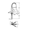 GROHE Eurocube 31395DC0 Смеситель для мойки с гибким изливом