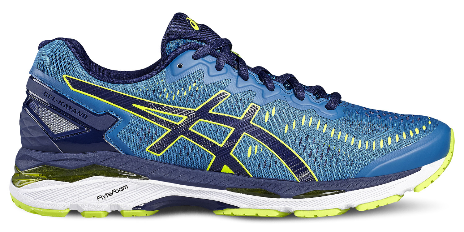 ASICS GEL-KAYANO 23 мужские беговые кроссовки синие - 5