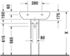 Duravit D-Code 23106000002 Раковина