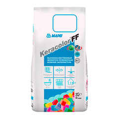 Затирка швов цементная Mapei Keracolor FF №100 Белый 2кг